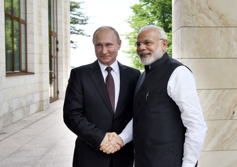 Modi in Russia 