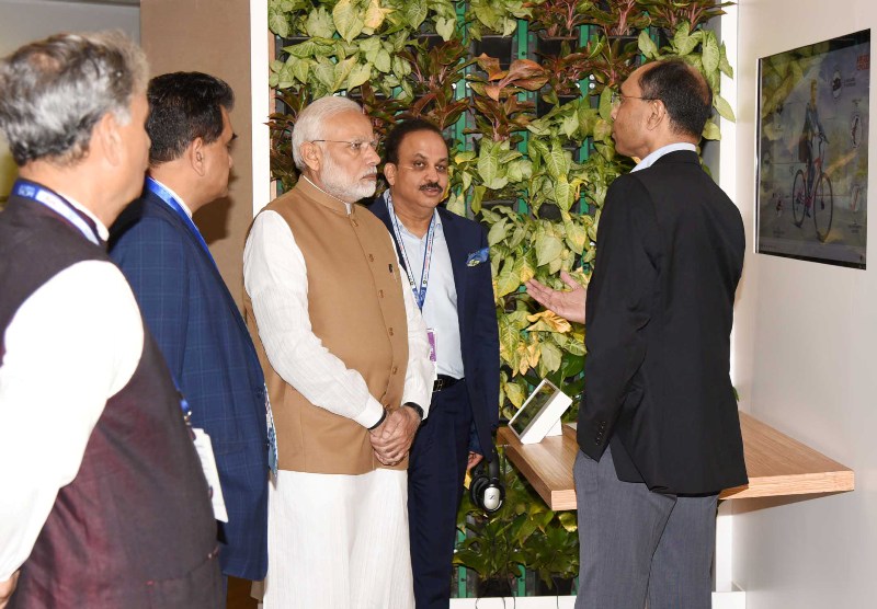 Modi visits Virtual Digital Exhibition in New Delhi