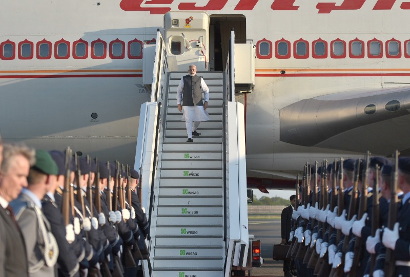 PM Modi meets  German Chancellor  Angela Merkel 