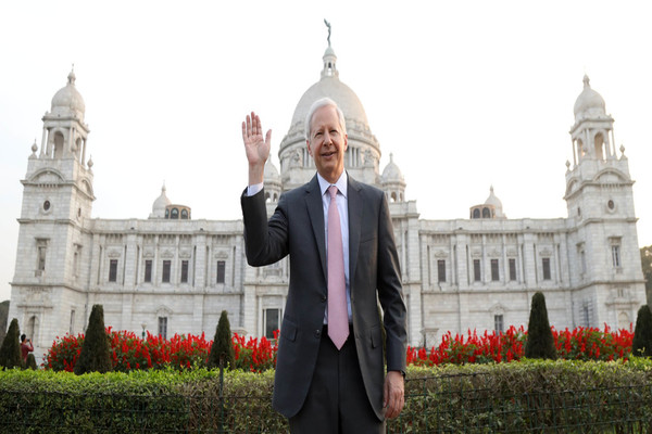 US Ambassador to India Kenneth I. Juster visits Victoria Memorial
