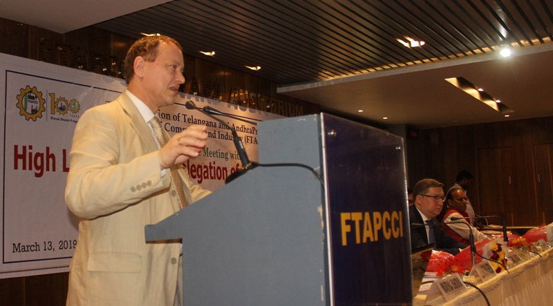 Russian business delegation visits Hyderabad