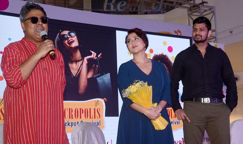 Swastika Mukherjee, Mir inaugurate Acropolis Jackpot Carnival  in Kolkata