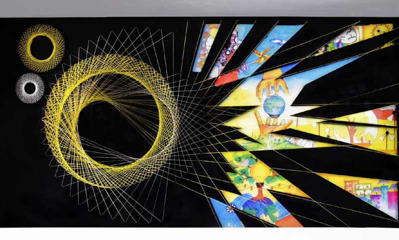 Fabulous art works by Baaya Design at Bombay House