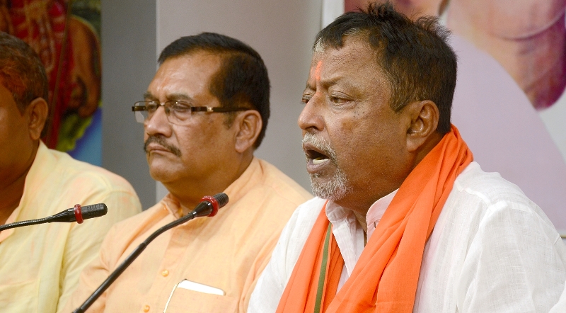 BJP celebrates victory in Kolkata