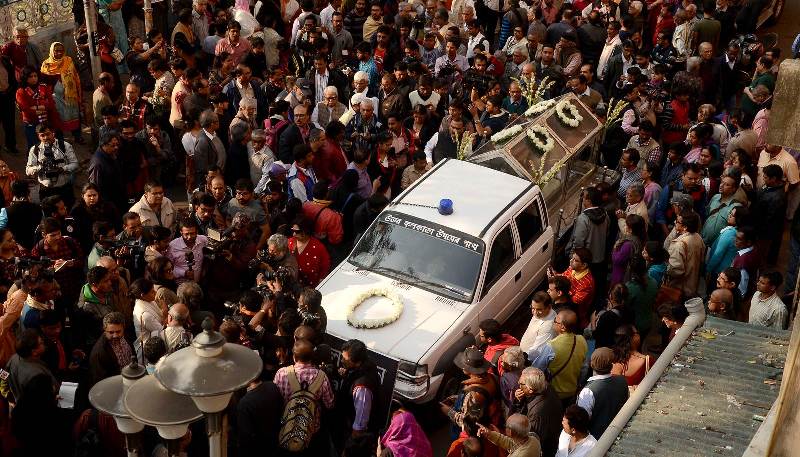 The last journey of Mrinal Sen 