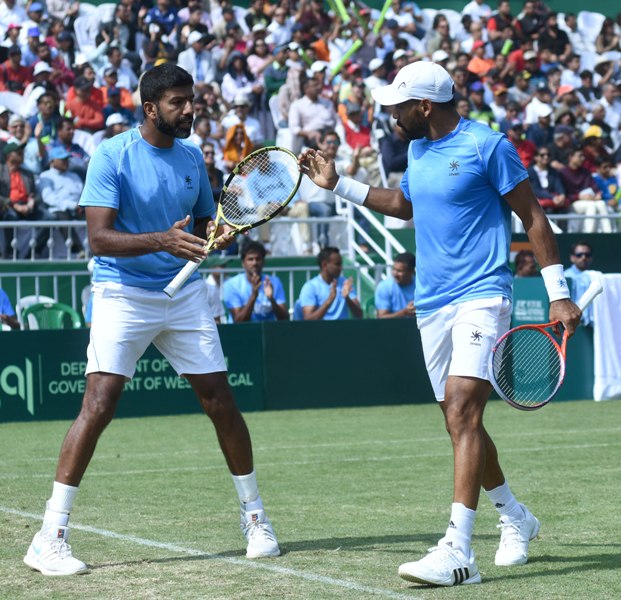 Italy beat India to enter the main round of Davis Cup Tennis