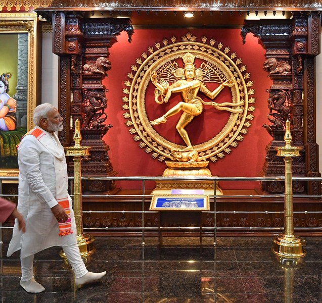 PM Modi visits Ramayana Darshanam  in Kanyakumari