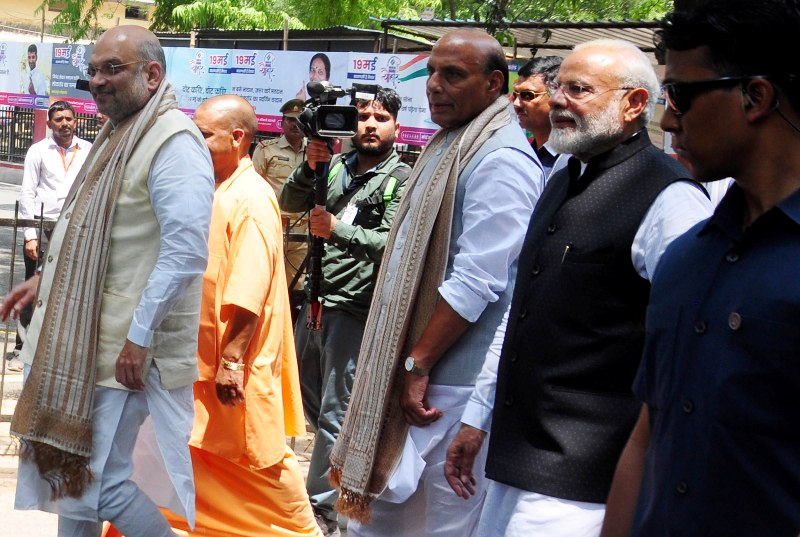 Modi files nomination from Varanasi