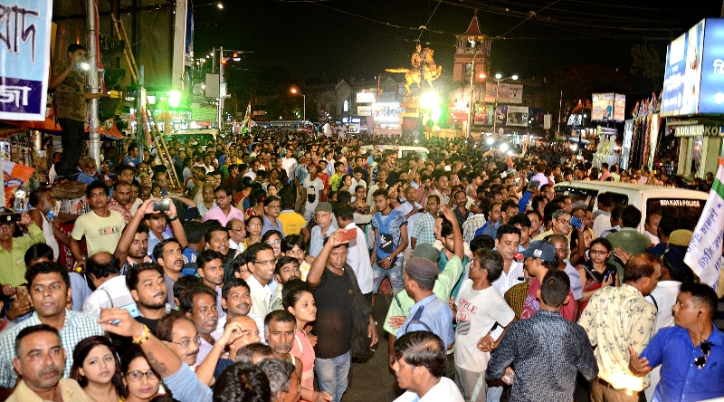 Mamata holds protest rally against Vidyasagar College violence