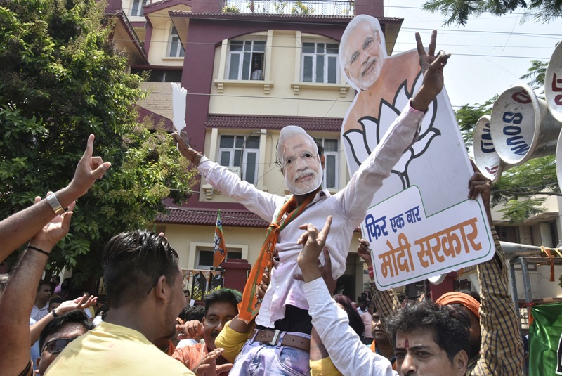 Lok Sabha Elections: Counting of votes progress in India on May 23