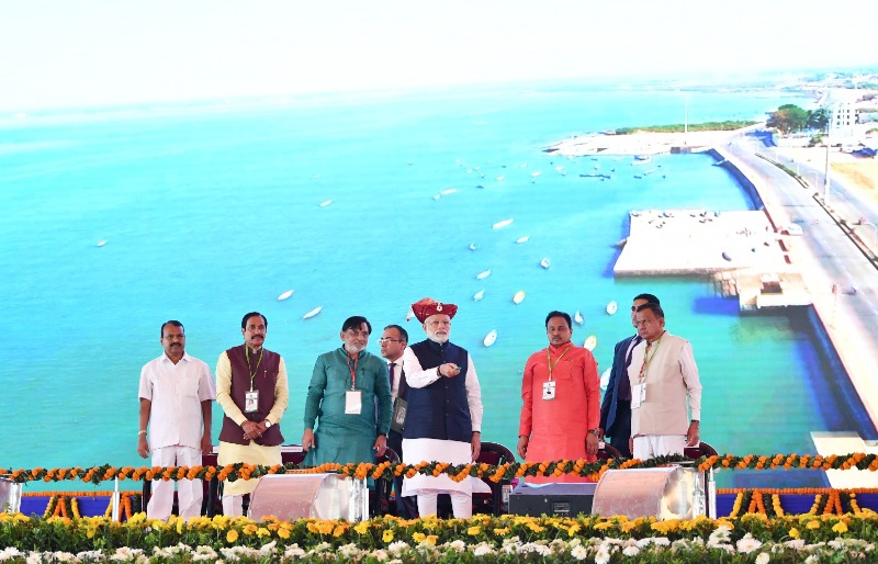 PM Modi addresses gathering in Dadra and Nagar Haveli