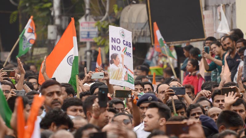 Kolkata: Mamata Banerjee participates in another protest march against CAA