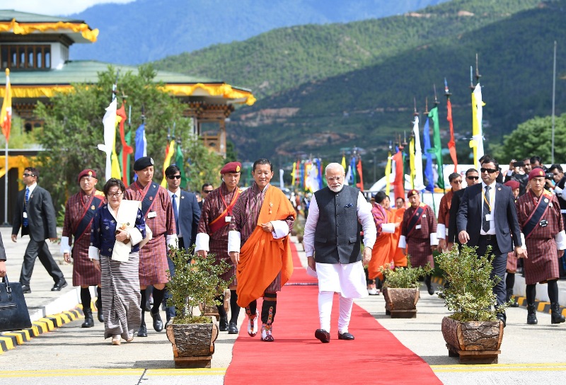 PM Modi visits Bhutan