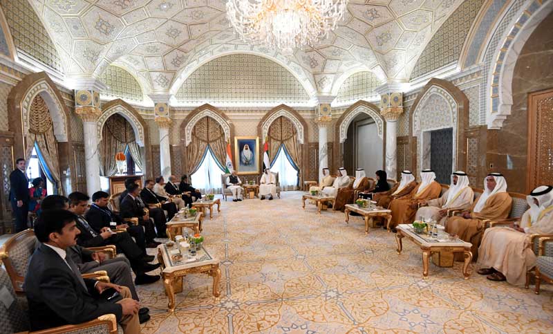Narendra Modi visits UAE