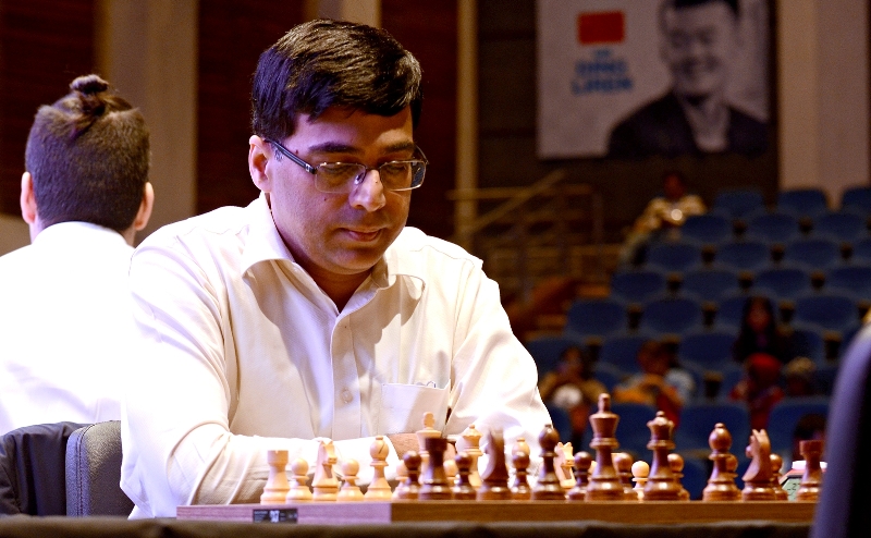 Viswanathan Anand in Kolkata 