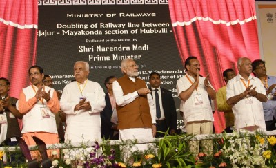 The Prime Minister Narendra Modi in Tamil Nadu 