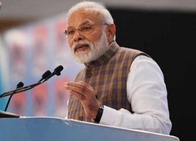 PM Narendra Modi serves 3 billionth meal to underprivileged children in Vrindavan 