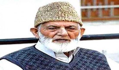 Syed Ali Geelani expresses concern over plight of Muslims in China