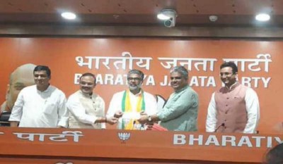 Ex-PM Chandra Shekhar's son Neeraj joins Bharatiya Janata Party