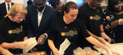 'Emulate his example' urges UN chief as world celebrates Nelson Mandela: a â€˜global advocate for dignity and equalityâ€™ 