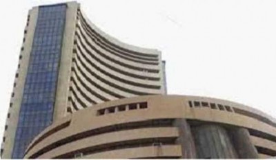 Sensex down 395.89 pts