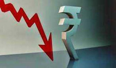 Rupee falls 18 paise against USD