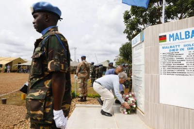 UN chief pays tribute to the courage of DR Congo citizens, and the sacrifice of blue helmets