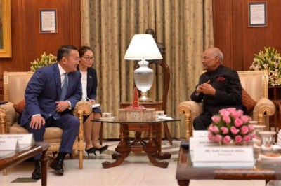 Kovind hosts Khaltmaagiin Battulga, says India, Mongolia are not just 'Strategic Partners' but 'Spiritual Neighbours'