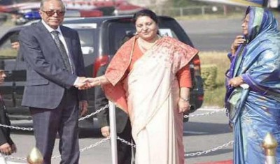 Bangladesh President leaves for four-day official Nepal visit