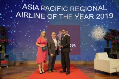 Vistara named 'Regional Airline of the Year' at CAPA Aviation Awardsfor excellence in Singapore