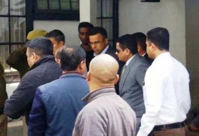 Shillong: Kolkata CP Rajeev Kumar reaches CBI office to face Day-3 quiz