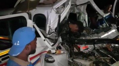 Assam: Four of a marriage party die as Tata Magic-truck collide