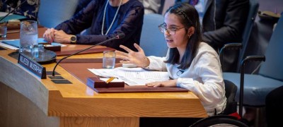 â€˜You can and should do moreâ€™ to include people with disabilities, wheelchair-bound Syrian advocate tells Security Council in searing speech
