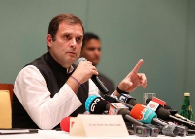 Akhilesh-Mayawati's alliance decision is political: Rahul Gandhi