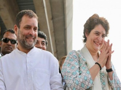 Rahul, Priyanka, Jyotiraditya kick-start poll campaign in UP