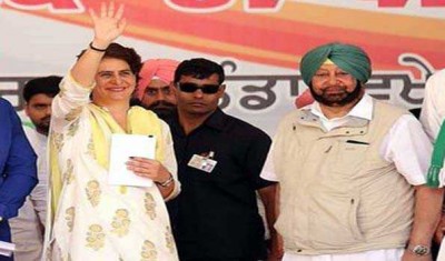 Priyanka Gandhi Vadra ideal to lead Cong but for CWC to decide : Amarinder Singh