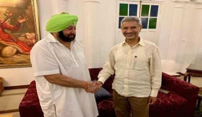 External affairs minister Jaishankar calls on Punjab CM Amarinder Singh