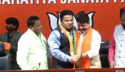 Trinamool Congress MP Anupam Hazra joins BJP ahead of Lok Sabha polls