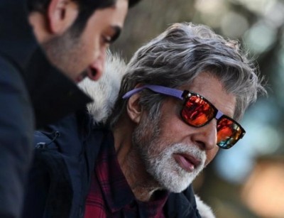 Megastar Amitabh Bachchan shoots in minus 3 degrees