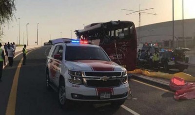 12 Indian killed in Dubai road mishap, confirms Indian External Affairs Minister