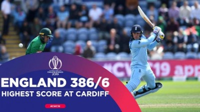 Jason Roy's stylish 153 helps England post 386/6 against Bangladesh