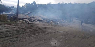 Miscreants torch 10 houses in Manipurâ€™s Senapati district