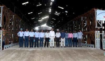 GRSE readies double-lane portable stell bridge in record time 