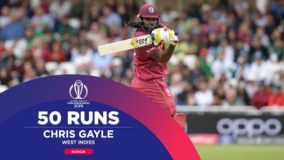 Chris Gayle smashes 50 as West Indies beat Pakistan by seven wickets 