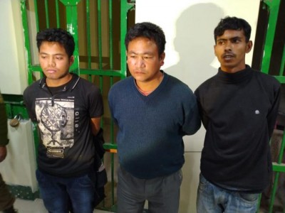 Three rhino poachers with arms-ammu held in Assamâ€™s Kaziranga