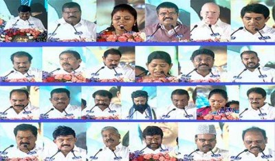 25 Ministers in Y S Jagan Mohan Reddy's Cabinet sworn in