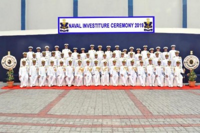INS Shikra hosts Naval Investiture Ceremony