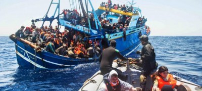 117 illegal immigrants rescued off western Libyan coast