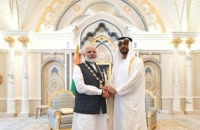 UAE: PM Narendra Modi conferred with â€˜Order of Zayedâ€™  