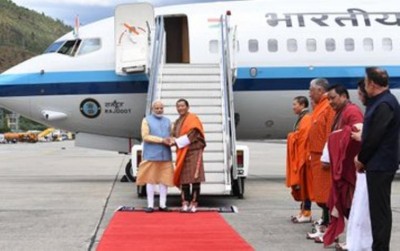 Narendra Modi commences his Bhutan trip